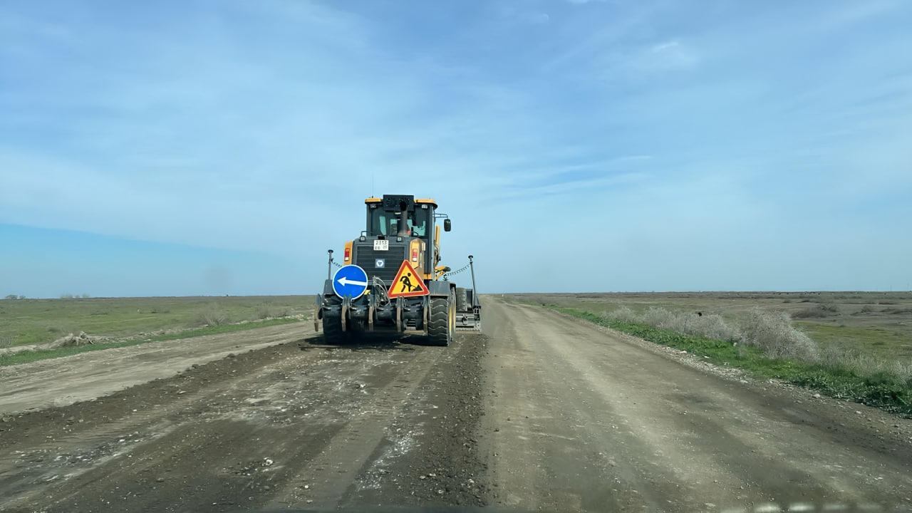 В Дагестане активно идут работы по капитальному ремонту дороги к заказнику «Аграханский»